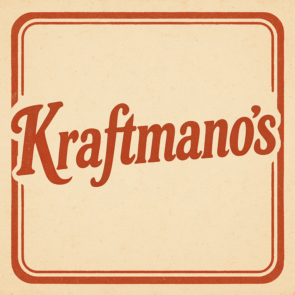 Kraftmanos pizza sign